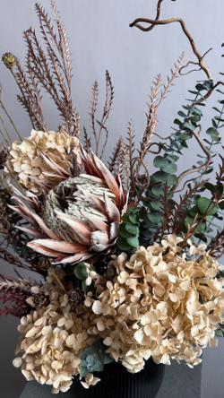 Композиция в кашпо Цинародиес