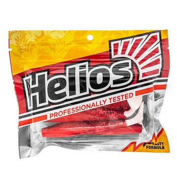 Виброхвост Zander 4'/10,2см Red Sparkles WT 5шт. (HS-36-034) Helios