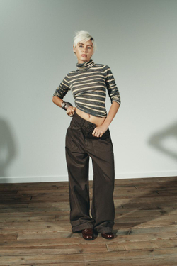 ZARA СВИТЕР В ПОЛОСКУ ИЗ ТОНКОГО ТРИКОТАЖА, РАЗНОЦВЕТНЫЙ