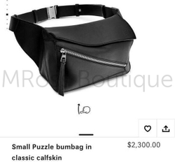 Мужская поясная сумка через плечо Loewe Small Puzzle bumbag