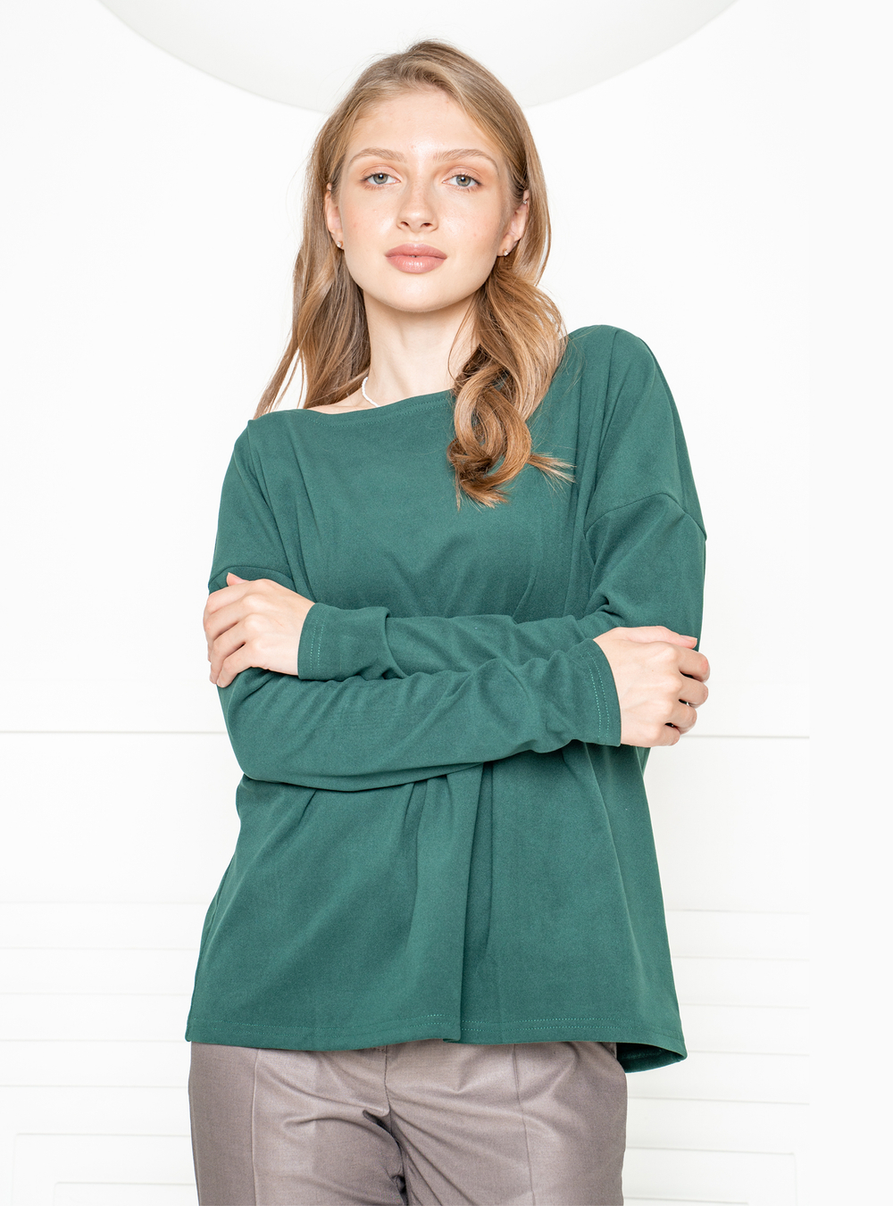 Лонгслив ИНЕС (Изумруд)