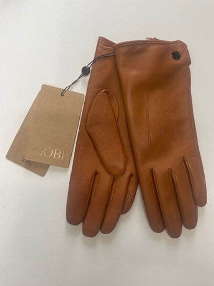 Перчатки женские кожаные