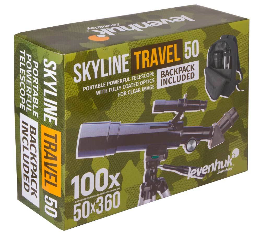 Телескоп Levenhuk Skyline Travel 50