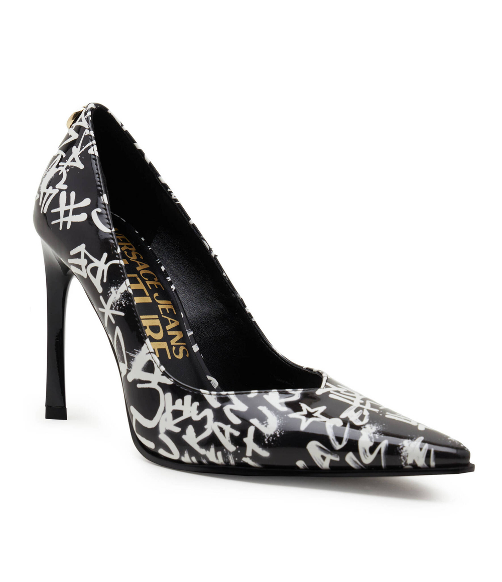 Туфли на шпильках Versace Jeans Couture - черный(75VA3S25ZS366)