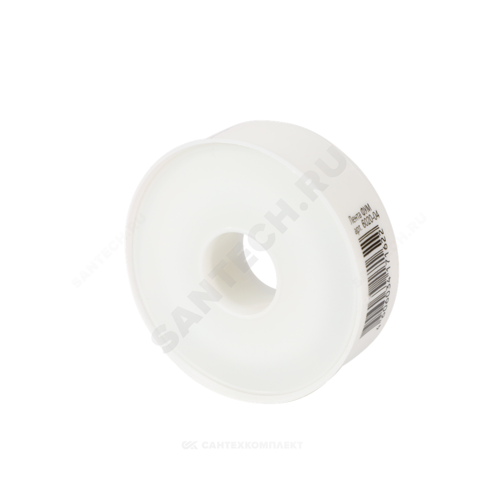 Лента ФУМ PTFE 6020 19ммх0,2ммх15м катушка среда: вода Aquasfera 6020-04