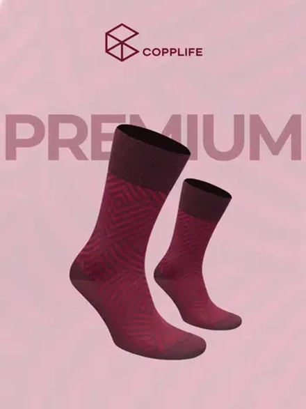 Носки COPPLIFE PREMIUM с полосками