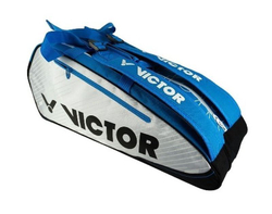 Torba do badmintona Victor Doublethermobag 9114 B - white/blue/black