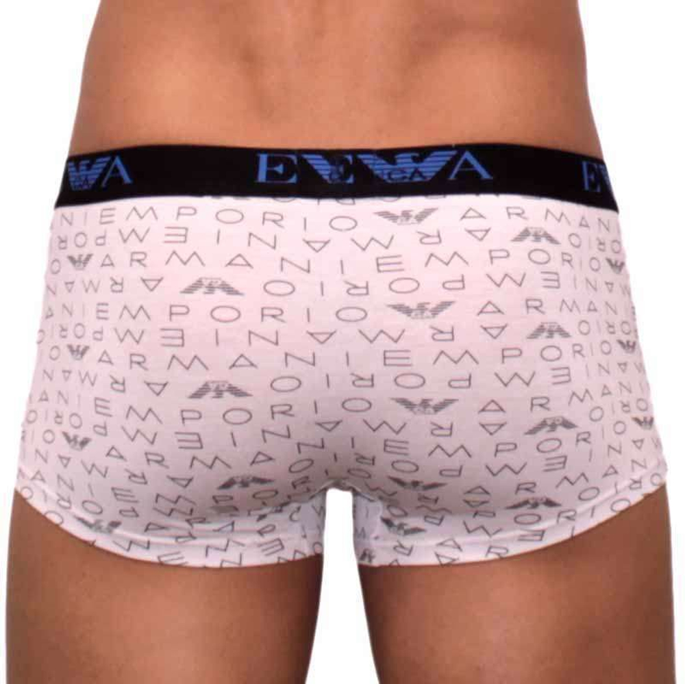 Мужские трусы хипсы белые Emporio Armani