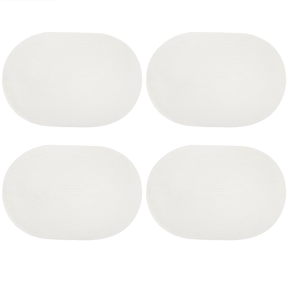 Салфетка сервировочная (плейсмат) " " (белая) 50*35 см (min4) (упаковочный пакет)