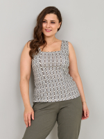 Майка М-040/орнамент-геометрия