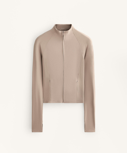 Oysho Высокотехнологичная куртка в рубчик, норка