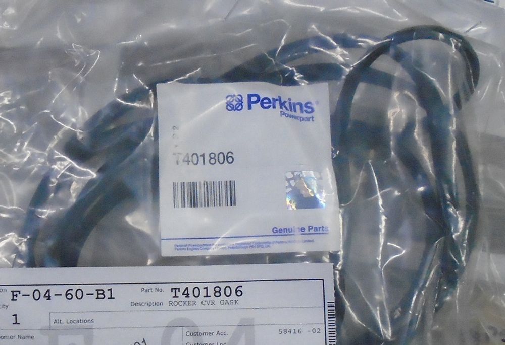 Прокладка клапанной крышки, оригинал / GASKET - CYL. HEAD COVER АРТ: T401806