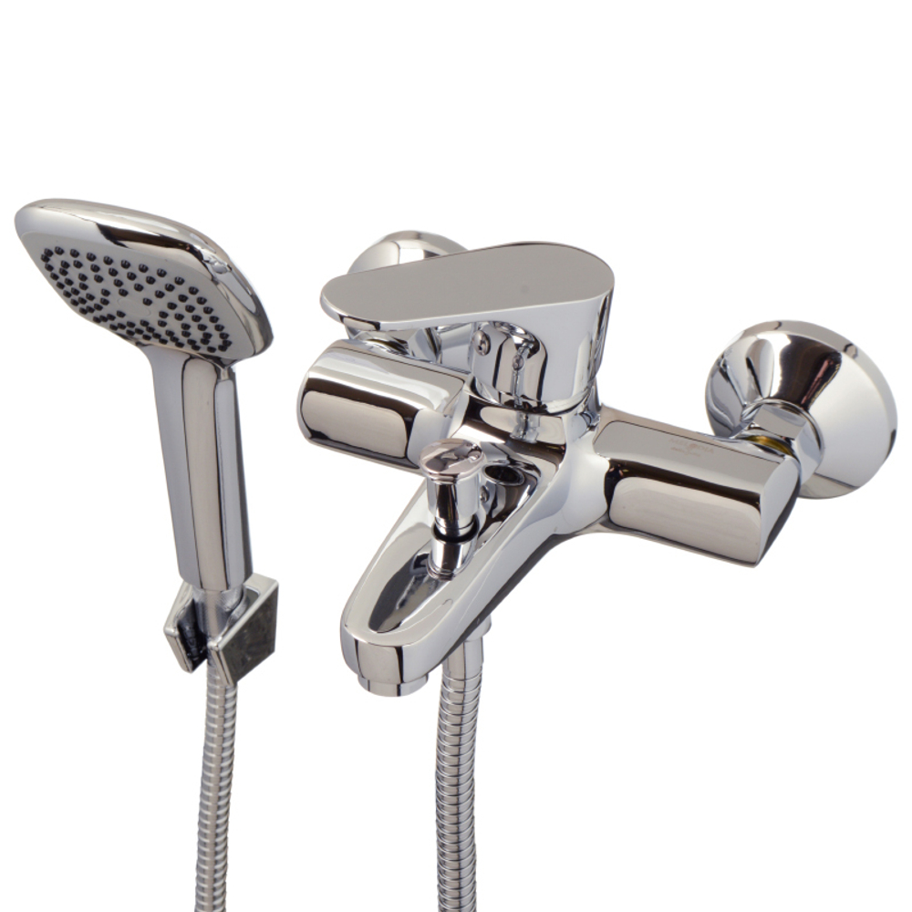 Смеситель для ванны MELODIA Rock картридж 35мм короткий излив MDV35240