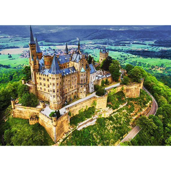 Puzzle Premium Plus Quality 1000 el. Photo Odyssey: Hohenzollern Castle, Germany