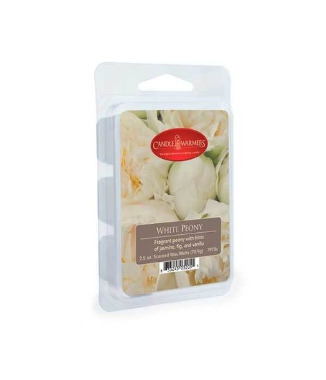Ароматический воск Белый пион White Peony, Candle Warmers