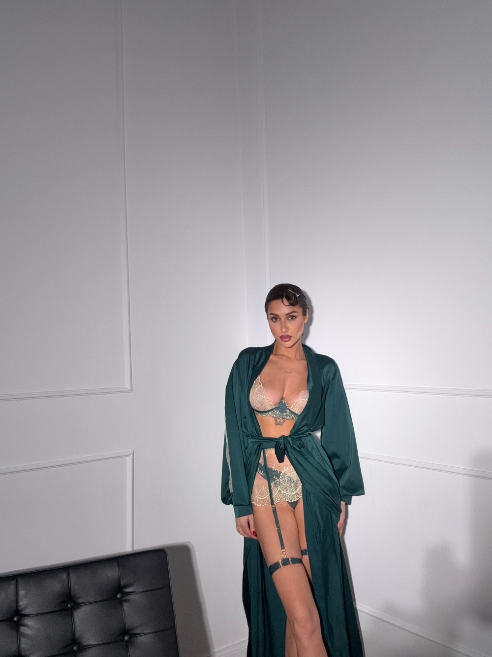 Халат Флоренс в Изумруде