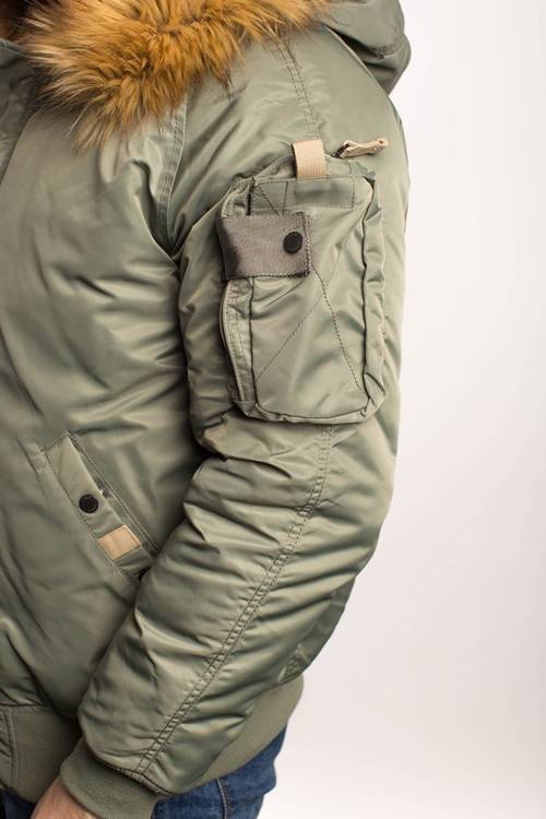 Куртка Аляска N-2B Military Denali 2019 (с. оливковая - olive)