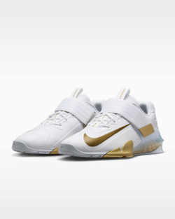 Штангетки мужские Nike Savaleos (Бело-Золотые)