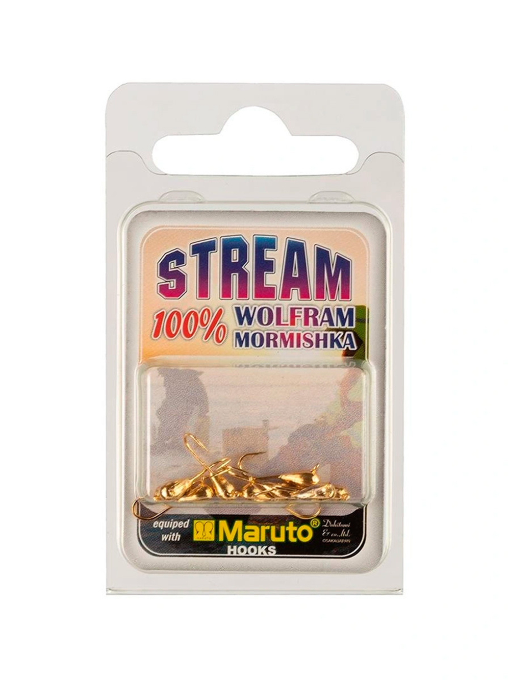 Мормышка рыболовная Nord Waters W с ушком Капля WUCAPL040BL 10шт/уп