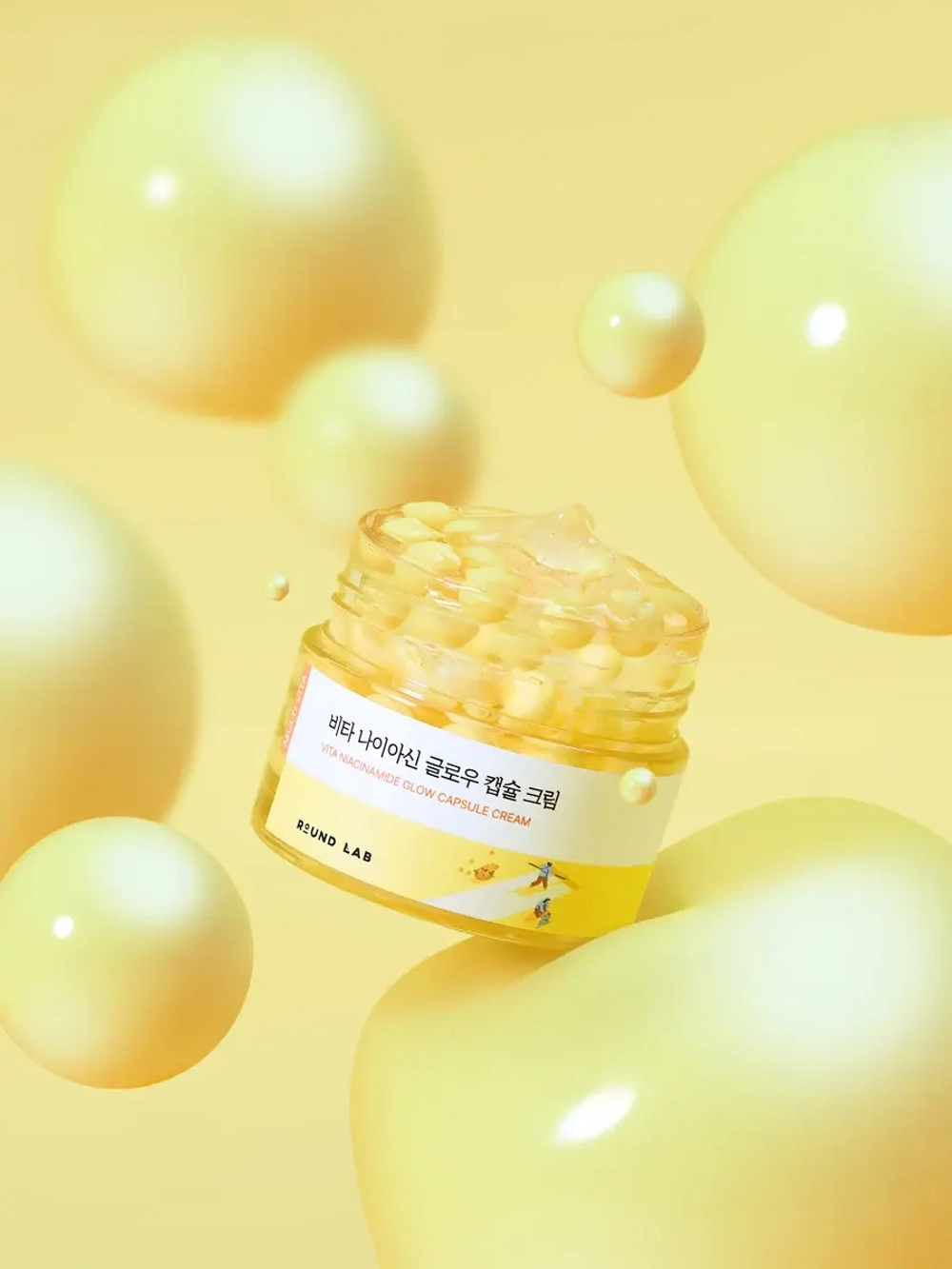 Round Lab Осветляющий капсульный крем с ниацинамидом для сияния кожи Vita Niacinamide Glow Capsule Cream 50 мл