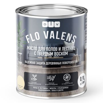 FLO VALENS масло для пола и лестниц с твердым воском