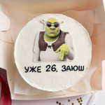 Бенто-торт «Шрек»