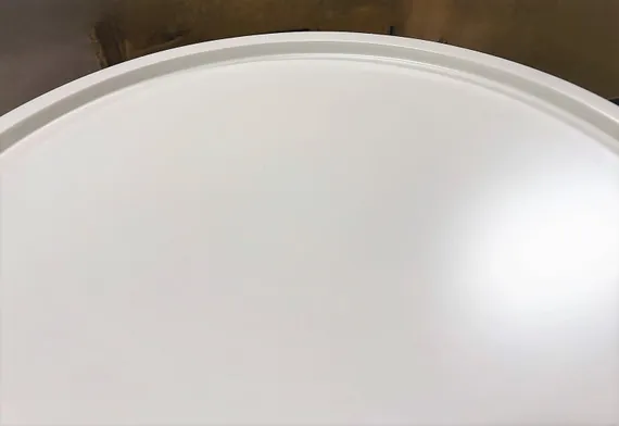 Прикроватная тумбочка 4470 с двумя ящиками, белая