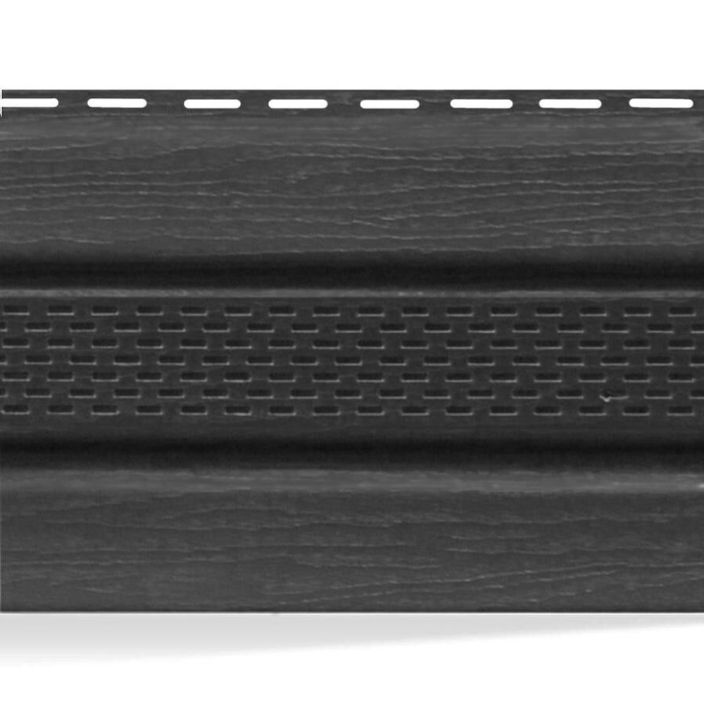 Софит с частичной перфорацией Альта Профиль Графитовый 3000*230мм