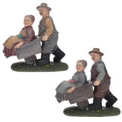 GAEM Фигурка декоративная "Бабушка с дедушкой", L15 W7 H15 см, 2в.