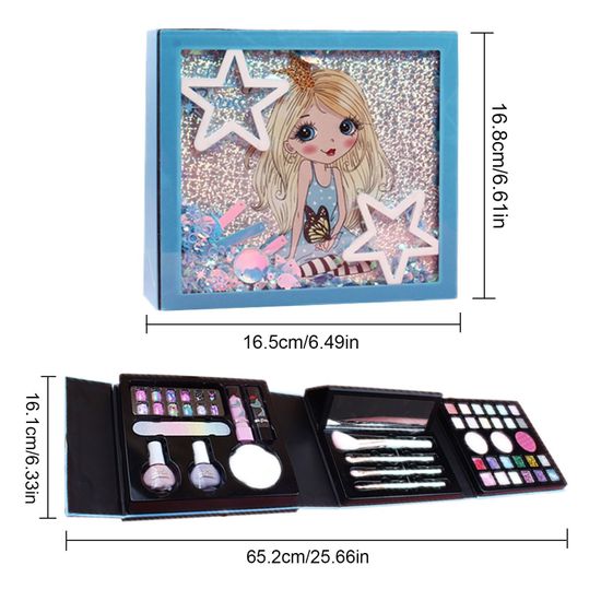 Набор декоративной косметики "Little Princess"   для девочек , в модной подарочный коробке