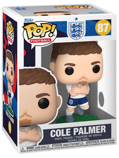 Фигурка Funko POP! Football England Cole Palmer (87) 92720 / Фигурка Фанко ПОП! в виде английского футболиста, Коул Палмер