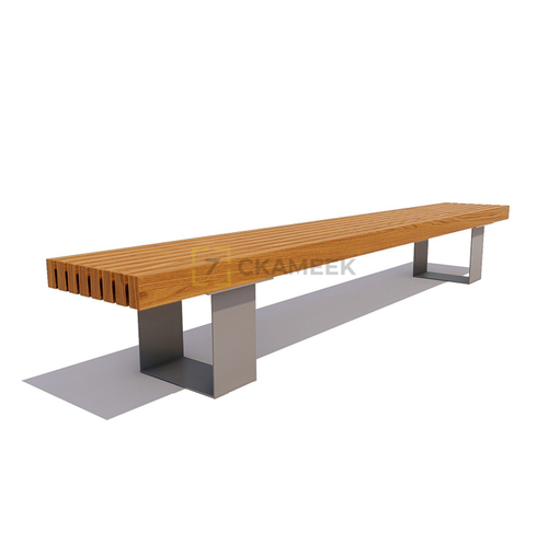 Скамейка садовая «Ростов» (1,2 м лиственница)