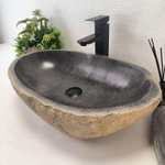 Раковина из речного камня RS-63633 (60*36*15) 0124