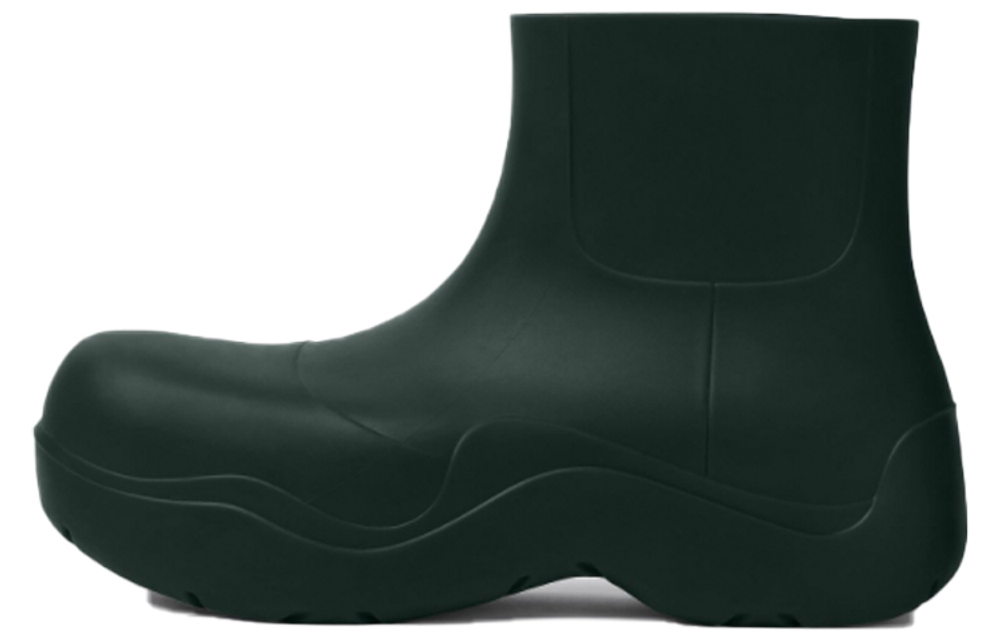 Bottega Veneta Puddle Rain Boots Classic Short Chelsea Boots Men"s Ink