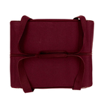 Сумка дорожная для ручной клади Pobedabags Стандарт плюс вишневая 36 x 30 x 27 см