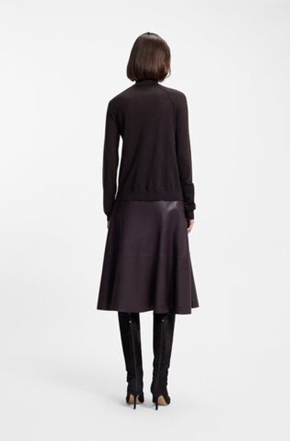 BOSS Водолазка из тонкой шерсти