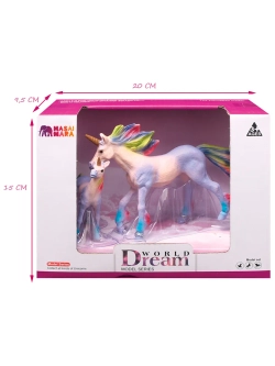 Набор фигурок животных Мир фэнтези Семья фиолетовых единорогов 2 шт