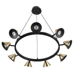 8233/9 LN Светильник GU10 9*7Вт 220В IP20 COMFI