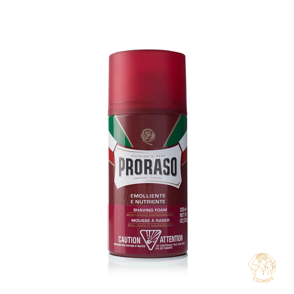 Пена для бритья Питательная с маслом Сандала и маслом Ши Proraso 300 мл