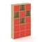Locker plus Комплект №9 LK.K-009 Тиквуд Светлый/Красный 1188*350*1983