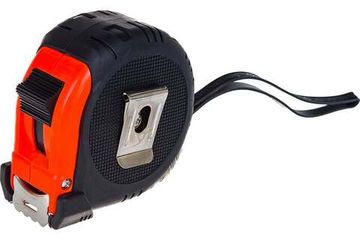 Рулетка SPARTA Elastica 7.5мх24мм, обрезиненный корпус 31313