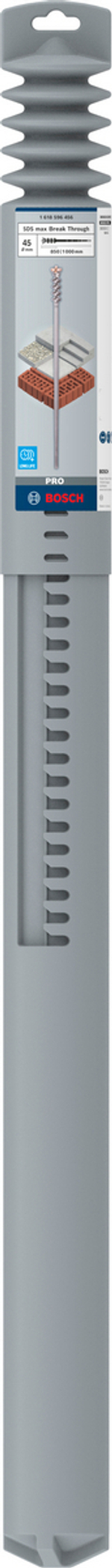 Бур по бетону PRO SDS-max 9 Break Through 45x850x1000 мм BOSCH 1618596456
