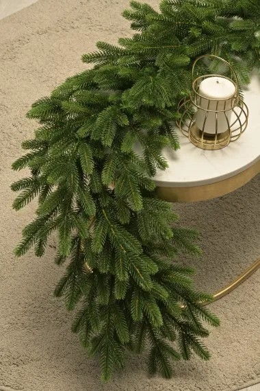 Хвойная гирлянда Венецианская 270 см., 100% литая хвоя, ЕлкиТорг (23049)