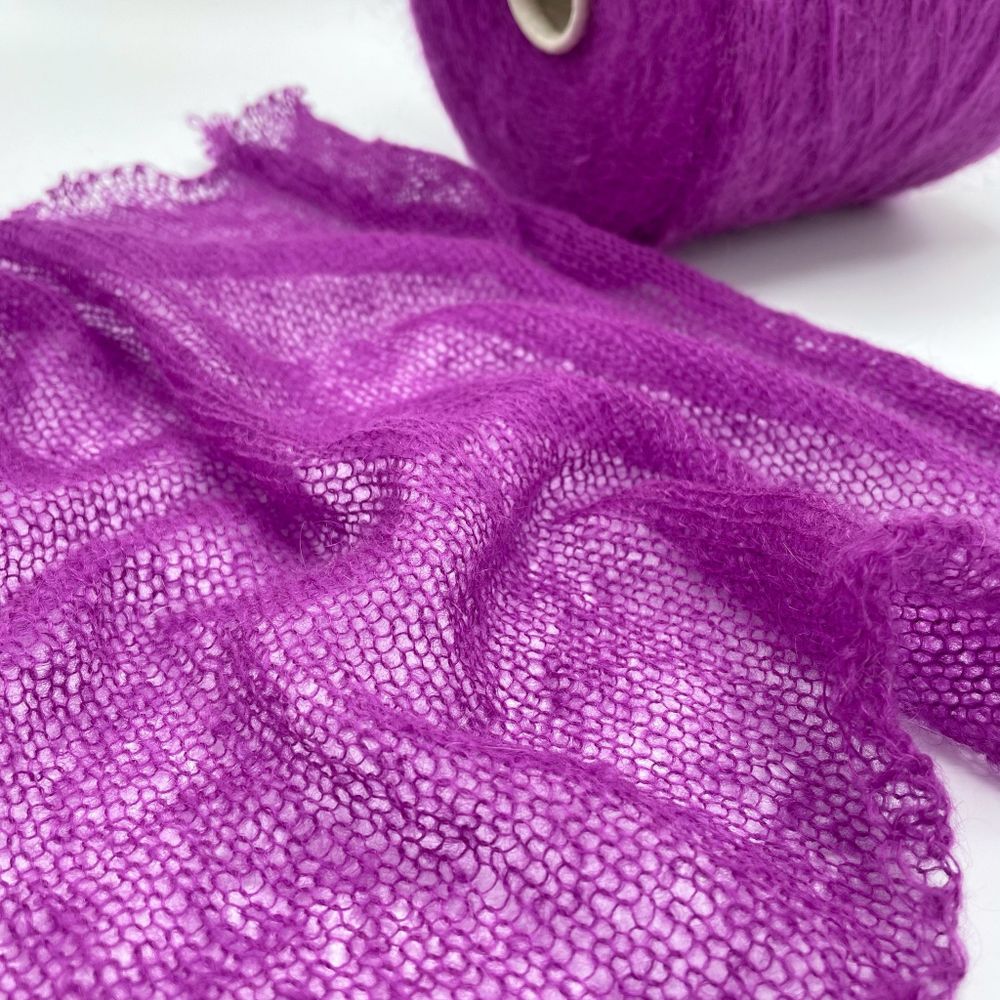 ECAFIL 30% кид мохер 30% полиамид 40% полиакрил