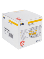 KARAT Автоматический выключатель ВА47-100 3P D 63А 10кА IEK
