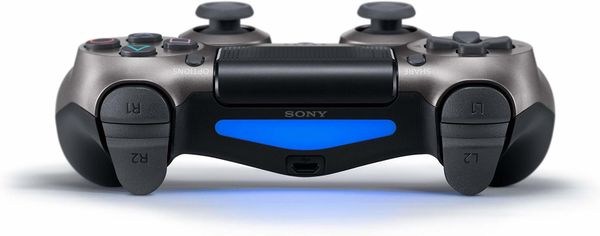 Геймпад Sony Dualshock 4 v2 (Steel Black, Черный) (PS4)