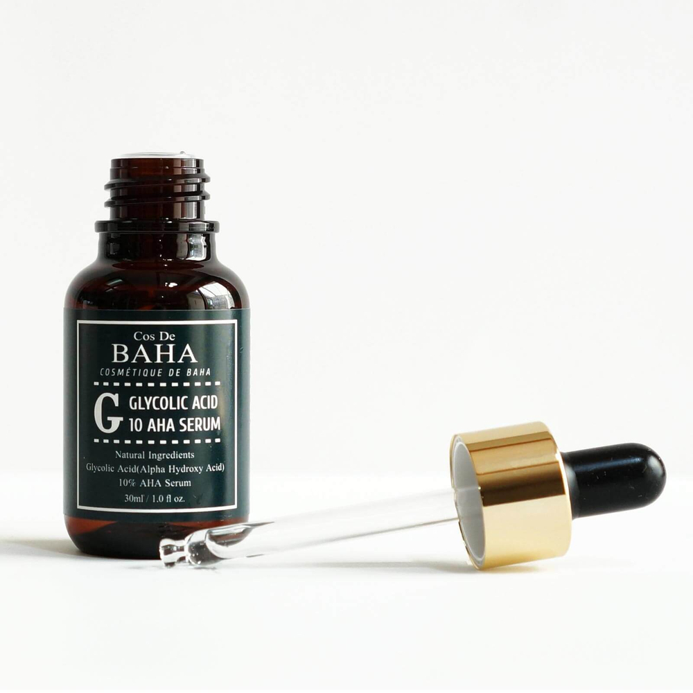 Сыворотка c гликолевой кислотой для проблемной кожи Cos De Baha Glycolic Acid 10 AHA Serum Срок апрель 2026