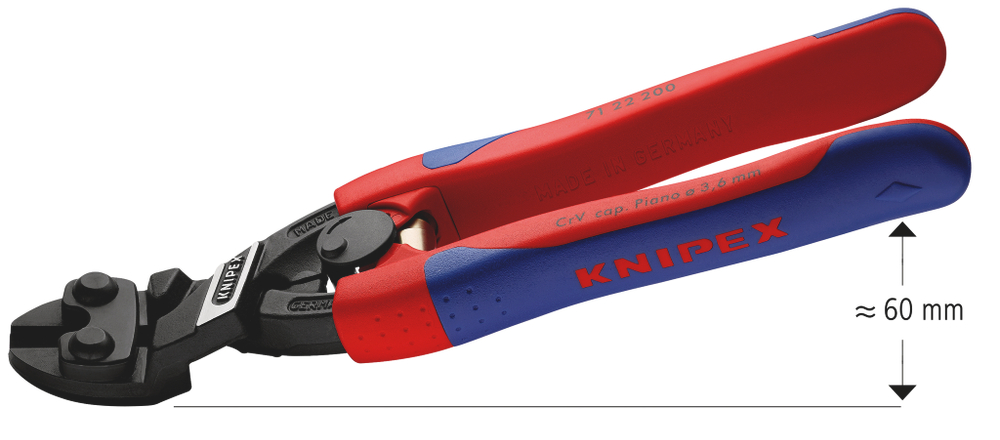 KNIPEX CoBolt® черненые 200 мм 7122200SB