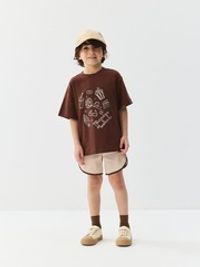 Футболка оверсайз "Шоколад"