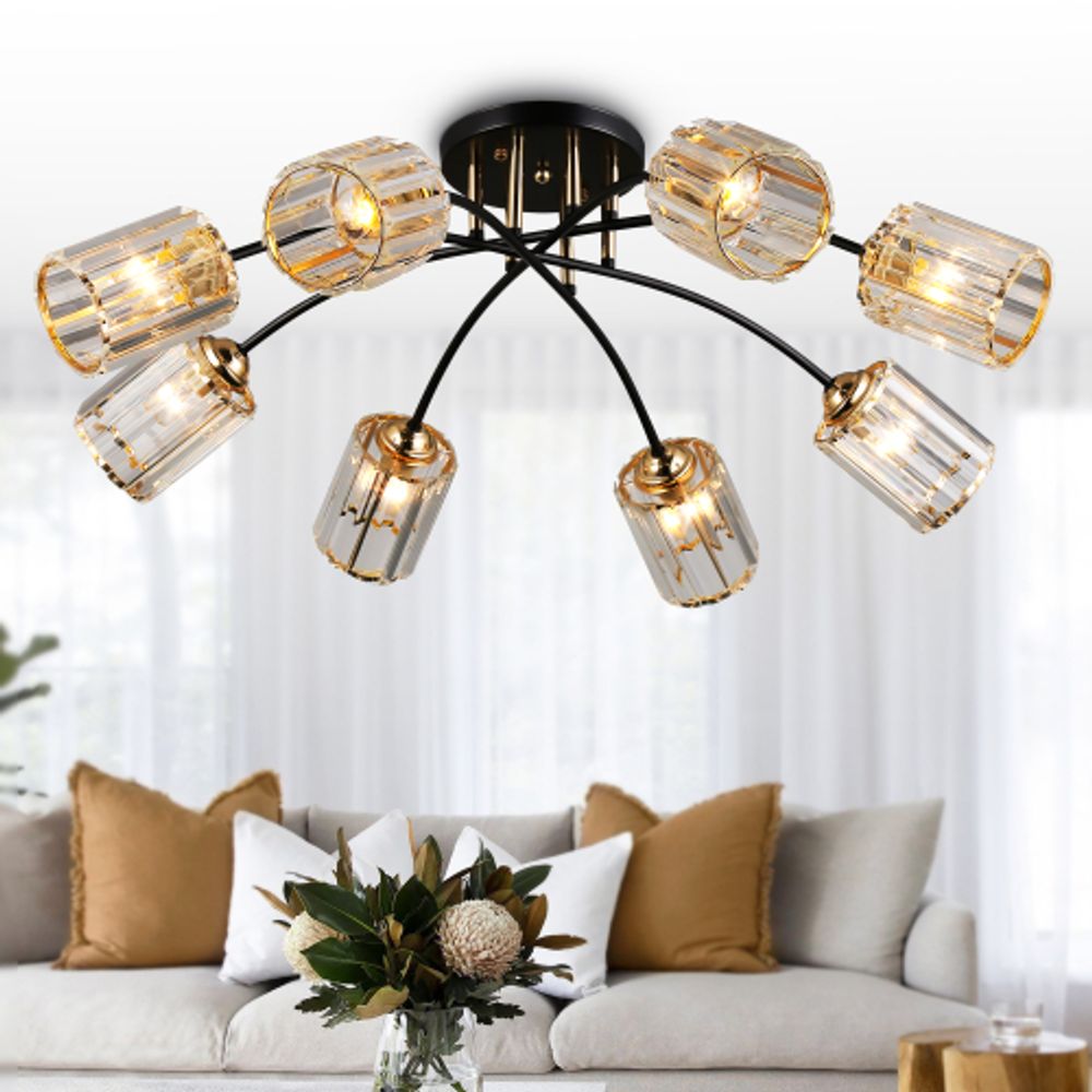 Люстра Rivoli Emanuelle 9101-308 8 * Е27 60 Вт модерн | Rivoli